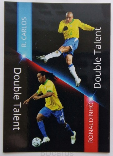 2024 Ronaldinho Roberto Carlos Double Talent Brazylia Limited Edition /BC13