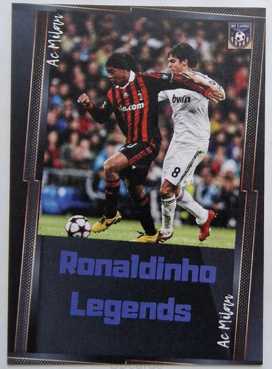 2024 BDcards Ronaldinho AC Milan Legends Limited Edition /BC7