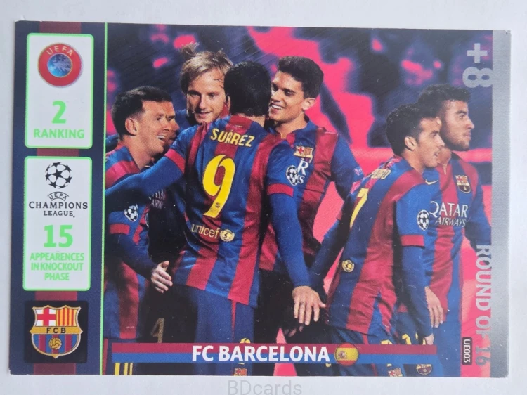 2014-15 Panini Champions League Update FC Barcelona /F