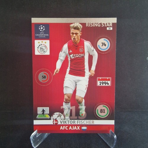 2014-15 Panini Champions League Fischer Ajax Rising Star /OC4
