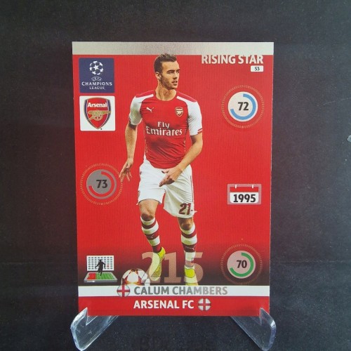 2014-15 Panini Champions League Chambers Arsenal Rising Star /OC5