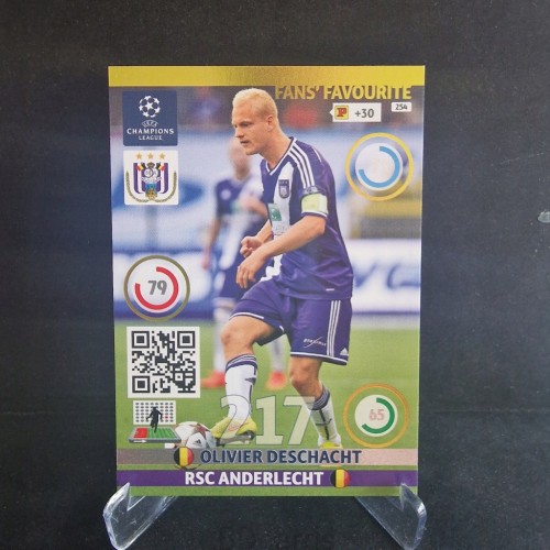 2014-15 Panini Champions League Deschacht Anderlecht Fans /OC5