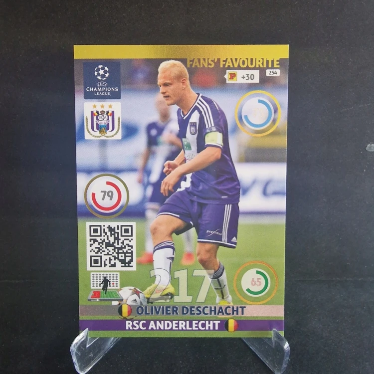 2014-15 Panini Champions League Deschacht Anderlecht Fans /OC5