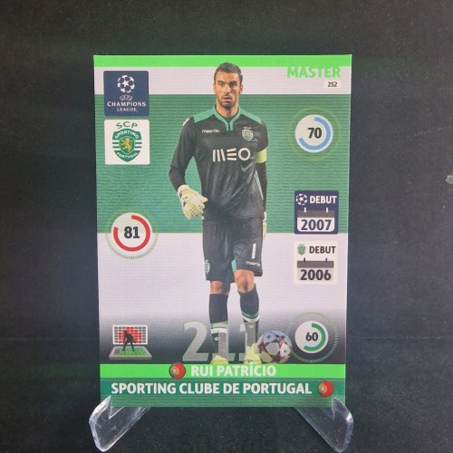 2014-15 Panini Champions League Patricio Sporting Master /OC3