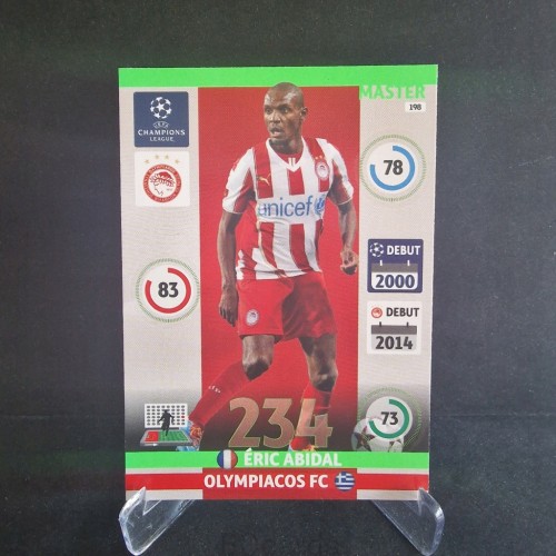 2014-15 Panini Champions League Abidal Olympiakos Master /OC3