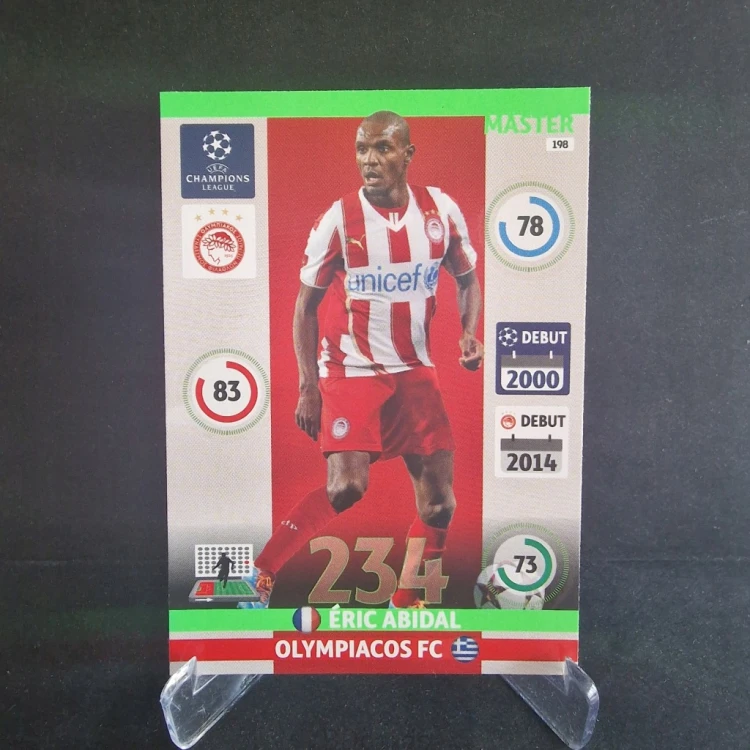 2014-15 Panini Champions League Abidal Olympiakos Master /OC3