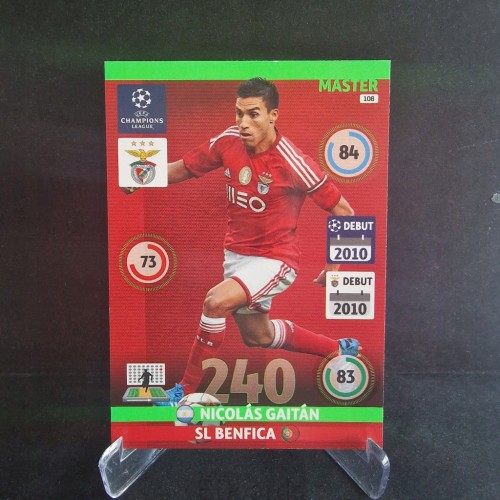 2014-15 Panini Champions League Gaitan Benfica Master /OC2