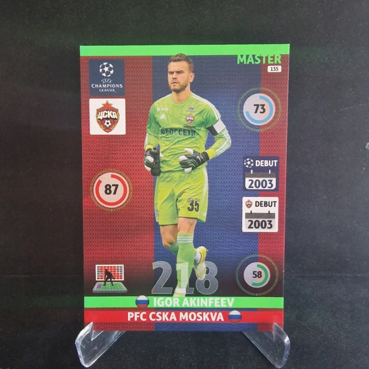 2014-15 Panini Champions League Akinfeev CSKA Master /OC2