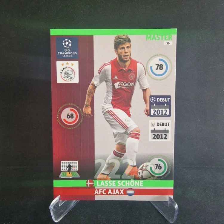2014-15 Panini Champions League Lasse Schone Ajax Master /OC1