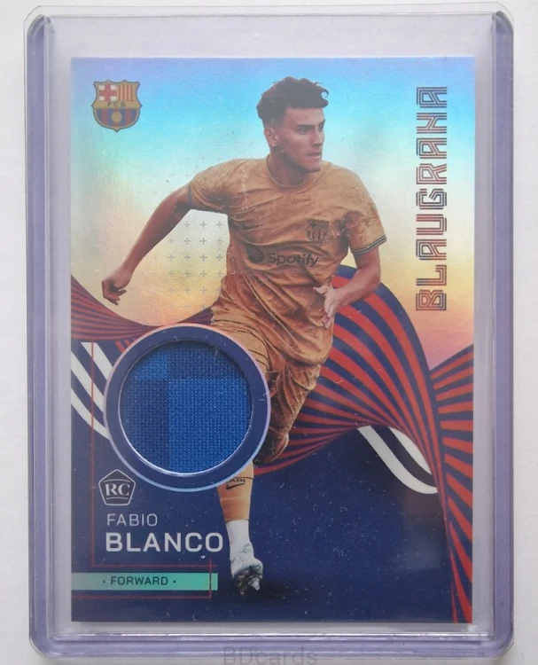 2022 Topps Set Fc Barcelona Fabio Blanco Relic Patch /B