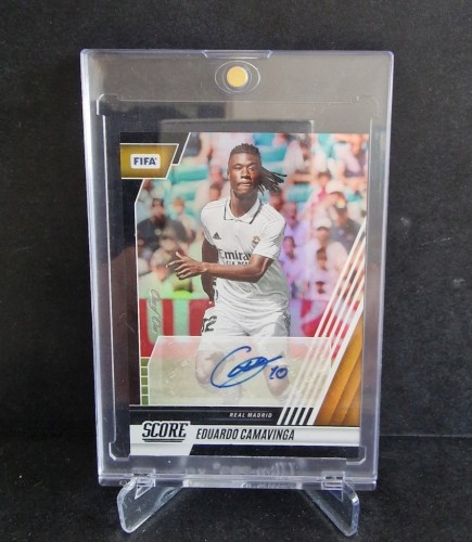 2022-23 Panini Fifa Score Camavinga Real Madryt 1/1 Black Auto Autograf