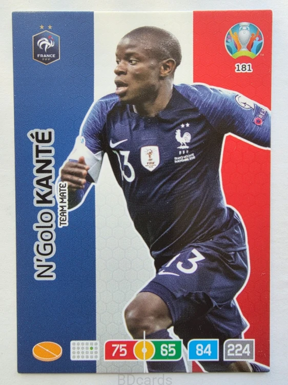 2020 Panini Euro Ngolo Kante Francja Nr 181 /O