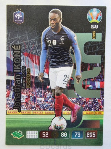 2020 Panini Euro Jonathan Ikone Wonder Kid Francja Nr 178 /O