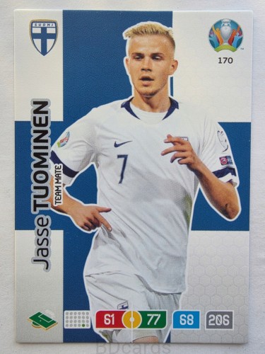 2020 Panini Euro Jasse Tuominen Finlandia Nr 170 /O