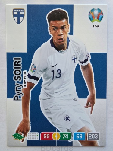 2020 Panini Euro Pyry Soiri Finlandia Nr 169 /O