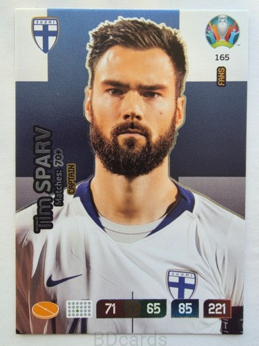 2020 Panini Euro Tim Sparv Captain Finlandia Nr 165 /O