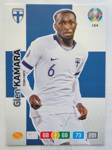2020 Panini Euro Glen Kamara Finlandia Nr 164 /O