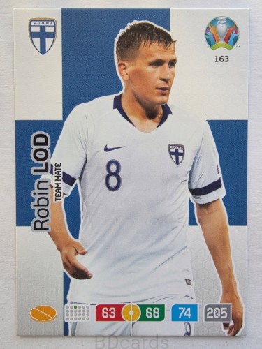 2020 Panini Euro Robin Lod Finlandia Nr 163 /O