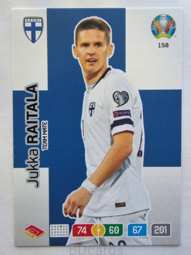 2020 Panini Euro Jukka Raitala Finlandia Nr 158 /O
