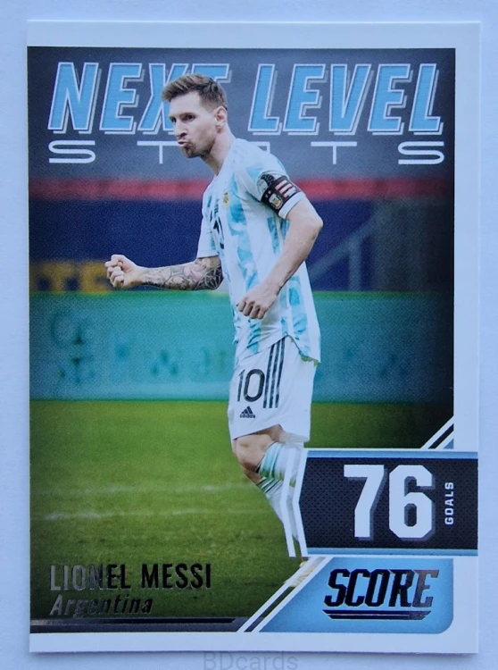 2021-22 Panini Score Fifa Lionel Messi Argentina /AU18