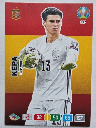 2020 Panini Euro Kepa Hiszpania Nr 137 /O