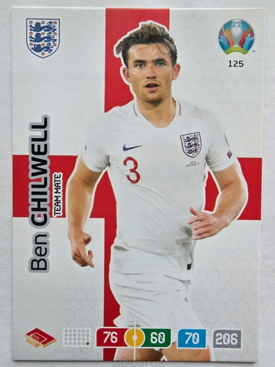 2020 Panini Euro Ben Chilwell Anglia Nr 125 /