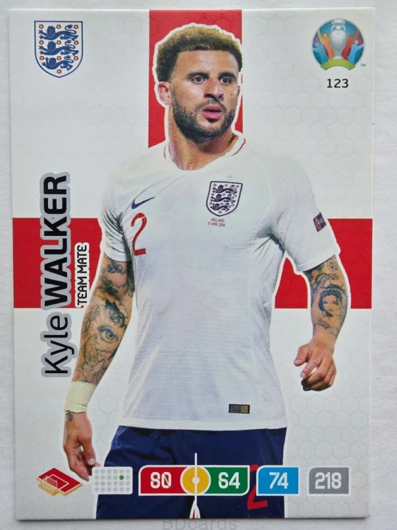 2020 Panini Euro Kyle Walker Anglia Nr 123 /
