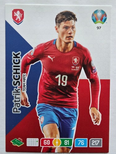 2020 Panini Euro Patrik Schick Czechy Nr 97 /O