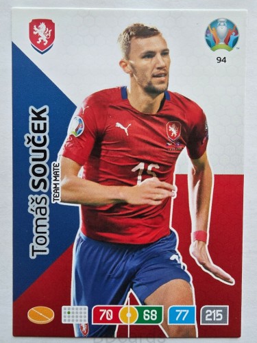 2020 Panini Euro Tomas Soucek Czechy Nr 94 /O