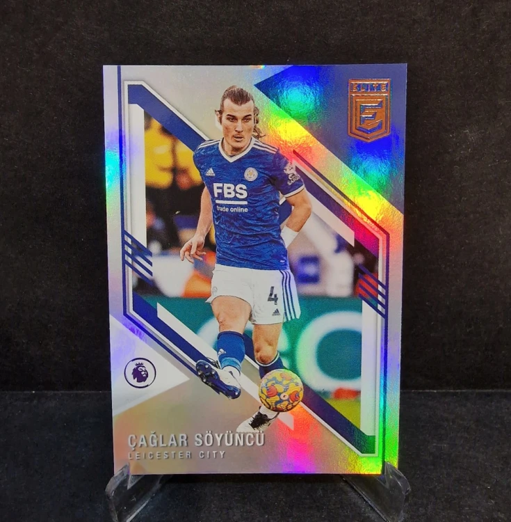 2021-22 Panini Donruss Elite Caglar Soyuncu Leicester City/LL26