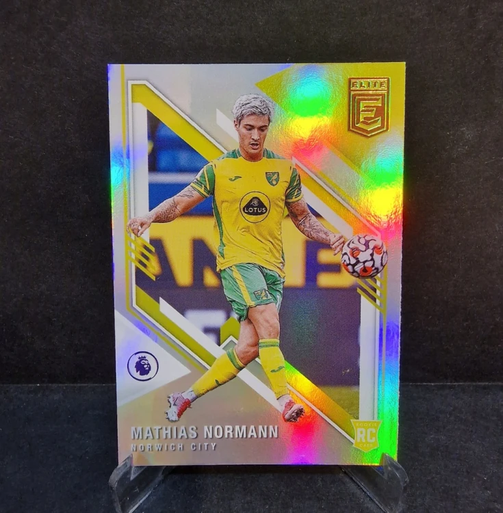 2021-22 Panini Donruss Elite Mathias Normann Norwich City/LL26