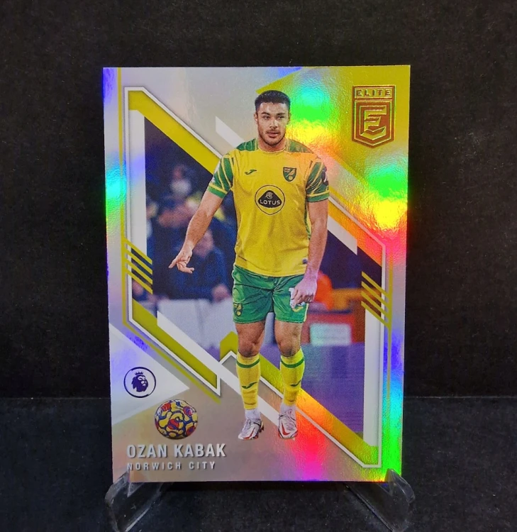 2021-22 Panini Donruss Elite Ozan Kabak Norwich City/LL26