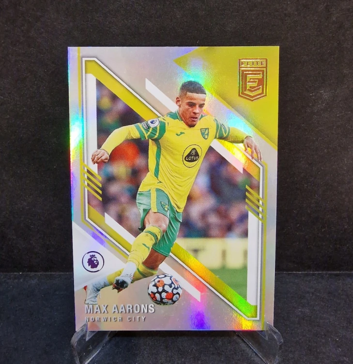 2021-22 Panini Donruss Elite Max Aarons Norwich City/LL27