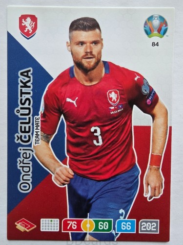 2020 Panini Euro Ondrej Celustka Czechy Nr 84 /O