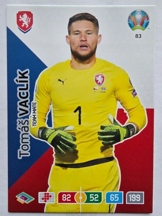 2020 Panini Euro Tomas Vaclik Czechy Nr 83 /O