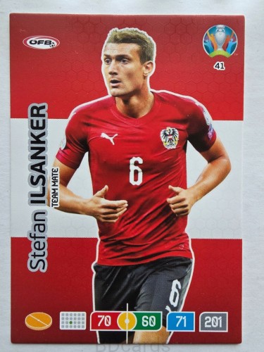 2020 Panini Euro Stefan Ilsanker Austria Nr 41 /O