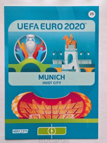 2020 Panini Euro Host City Munich Nr 25 /O