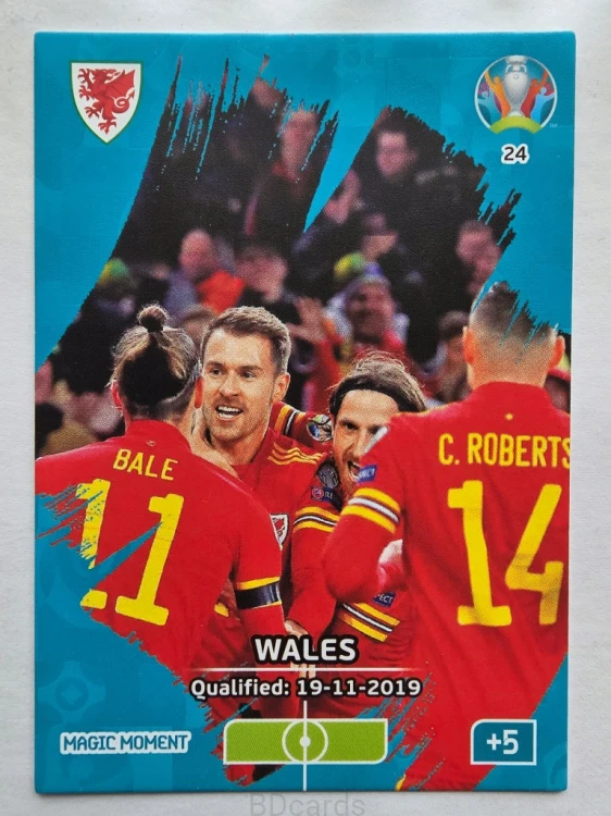 2020 Panini Euro Magic Moment Walia Nr 24 /O