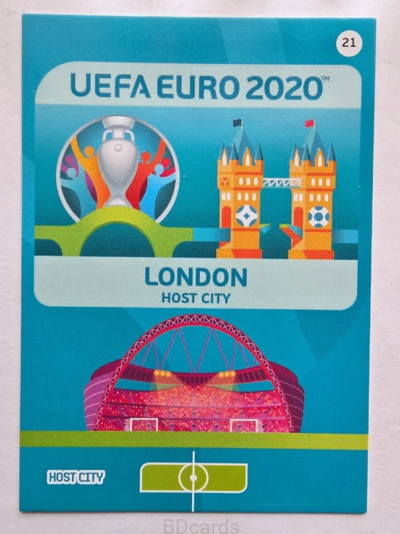 2020 Panini Euro Host City London Nr 21 /O