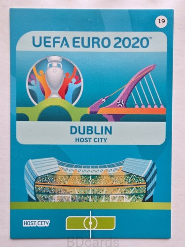 2020 Panini Euro Host City Dublin Nr 19 /O