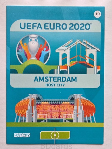 2020 Panini Euro Host City Amsterdam Nr 10 /O