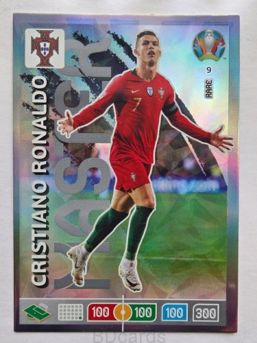 2020 Panini Euro Cristiano Ronaldo Portugalia Rare Nr 9 /O