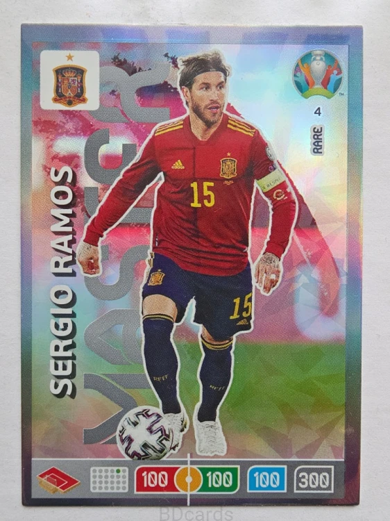 2020 Panini Euro Sergio Ramos Hiszpania Rare Nr 4 /O