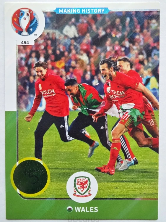 2016 Panini Euro Making History Walia Nr 454 /O