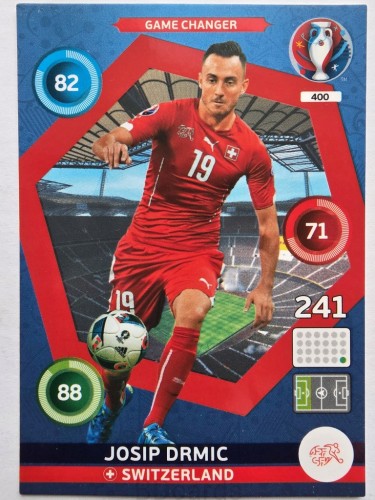 2016 Panini Euro Josip Drmic Szwajcaria Nr 400 /O