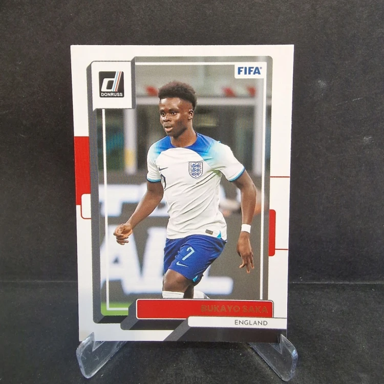2022-23 Panini Donruss Bukayo Saka Anglia /E37