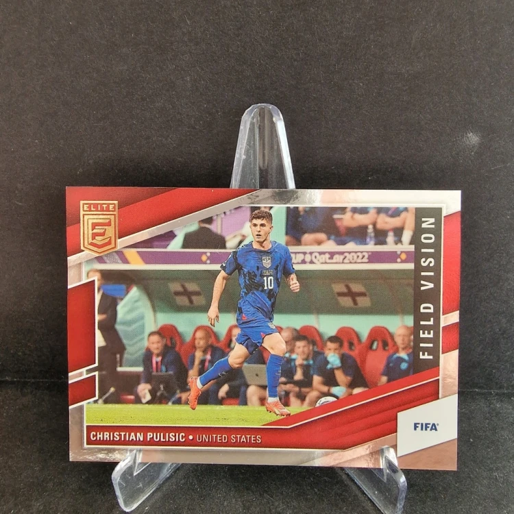 2022-23 PANINI Donruss Elite Christian Pulisić USA Vield Vision /LU8