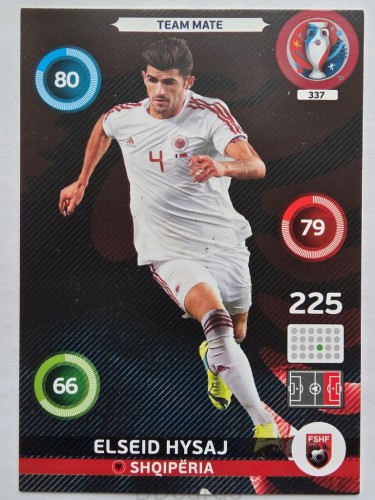 2016 Panini Euro Elseid Husaj Albania Nr 337 /J7