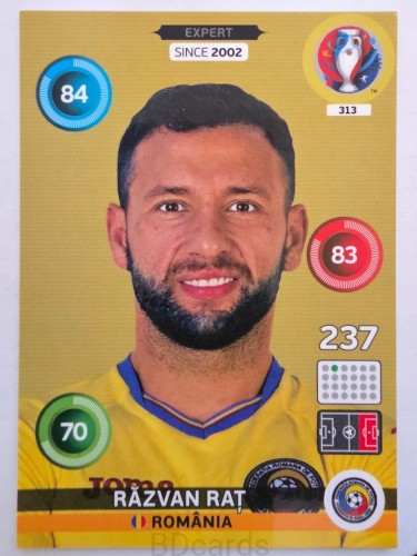 2016 Panini Euro Razvan Rat Expert Rumunia Nr 313 /H23