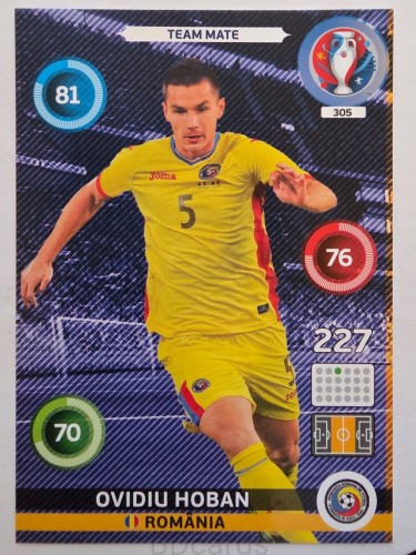 2016 Panini Euro Ovidiu Hoban Rumunia Nr 305 /H20
